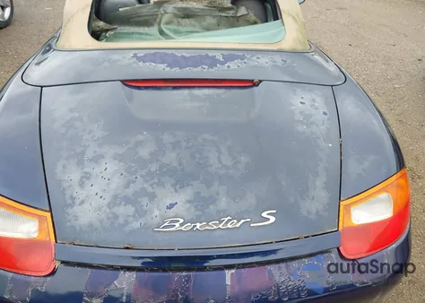 2002 Porsche Boxster from USA, damaged, VIN WP0CA29822U622397